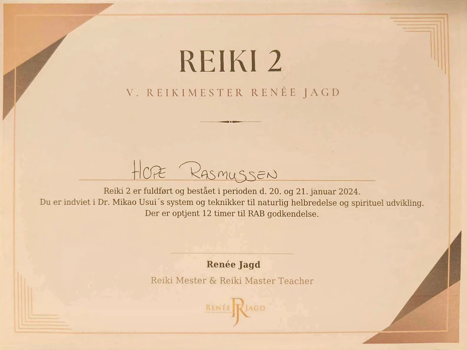 Certificeret Reiki Healer i Ringsted