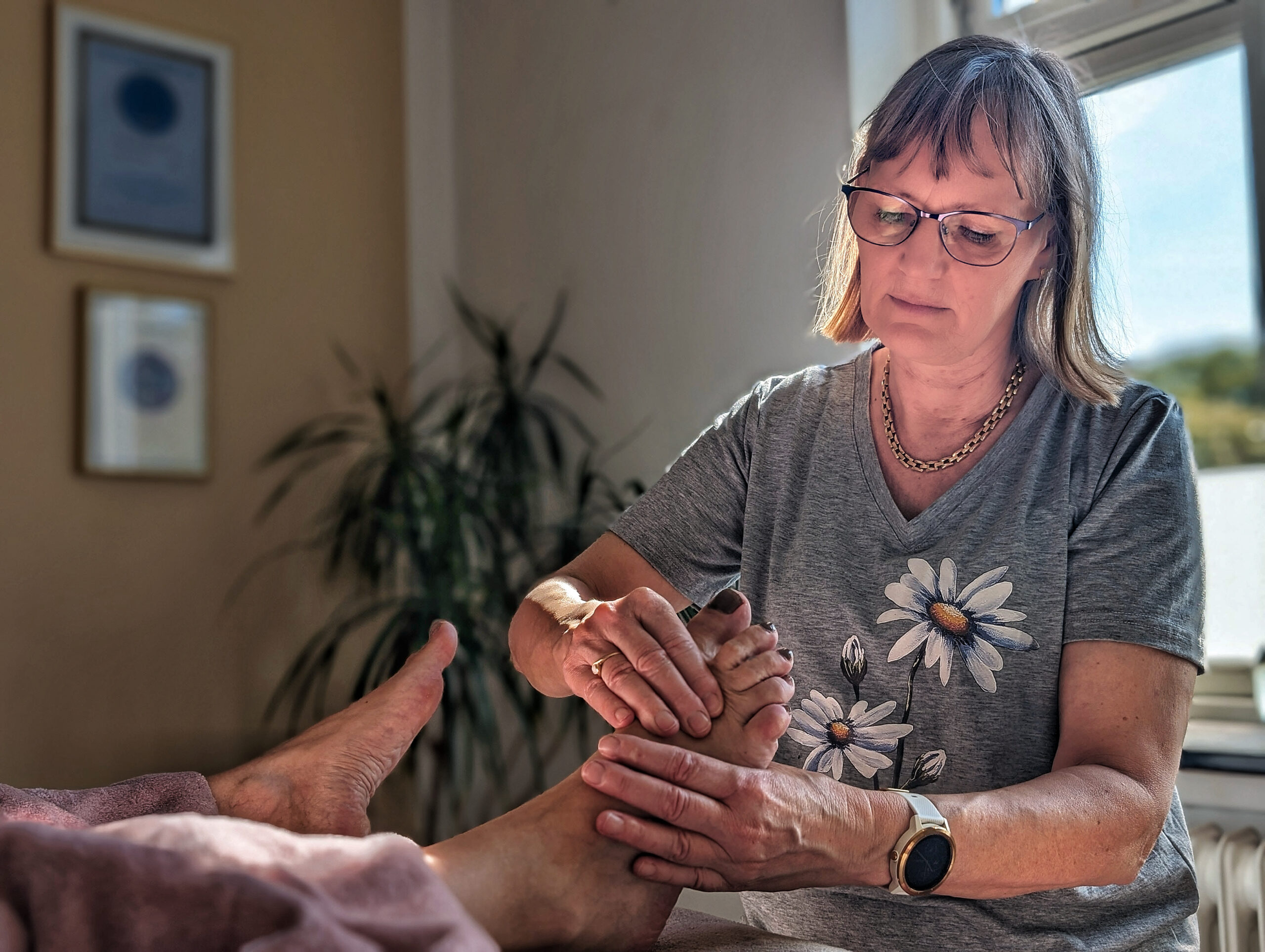 Allergi og astma behandles med zoneterapi hos Hope, Ringsted